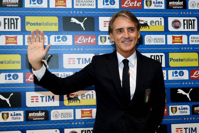 Italian Football Federation Unveils New Coach Roberto Mancini