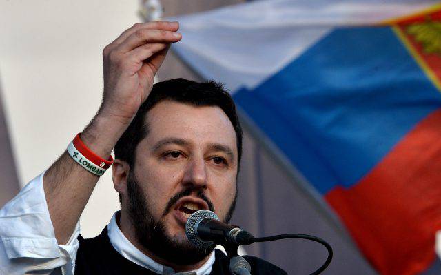 ITALY-POLITCS-SALVINI-RALLY