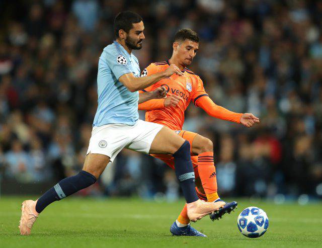 Manchester City v Olympique Lyonnais - UEFA Champions League Group F