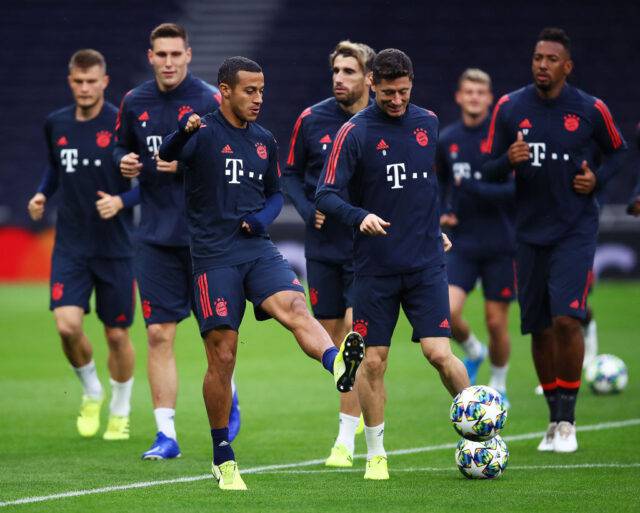 Bayern Muenchen Training Session and Press Conference