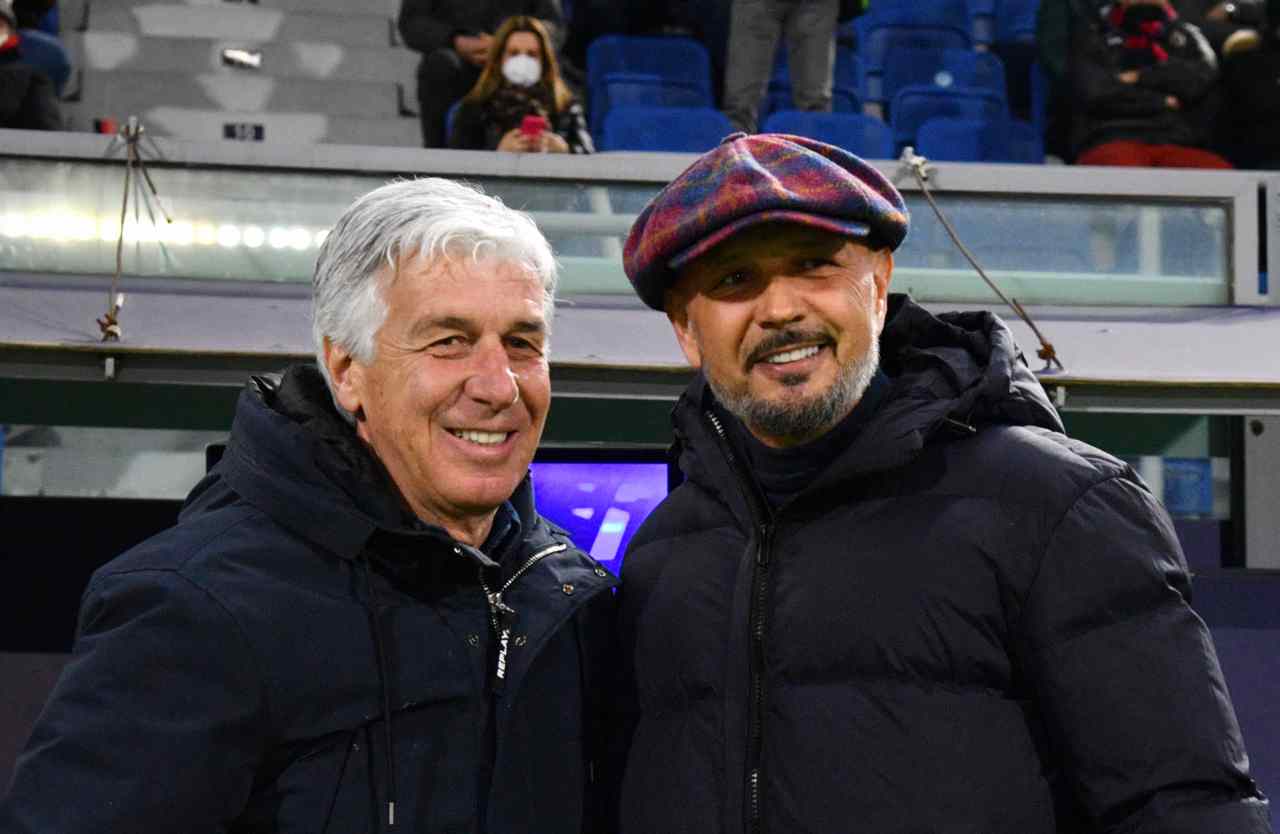 Gian Piero Gasperini e Sinisa Mihajlovic