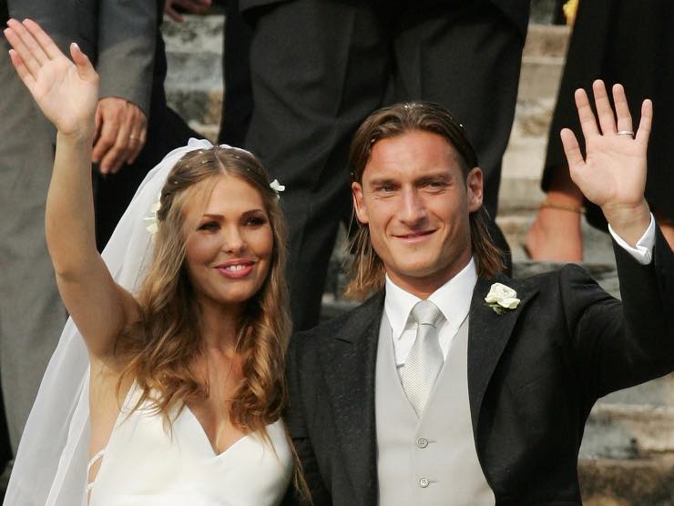 Francesco Totti e Ilary Blasi