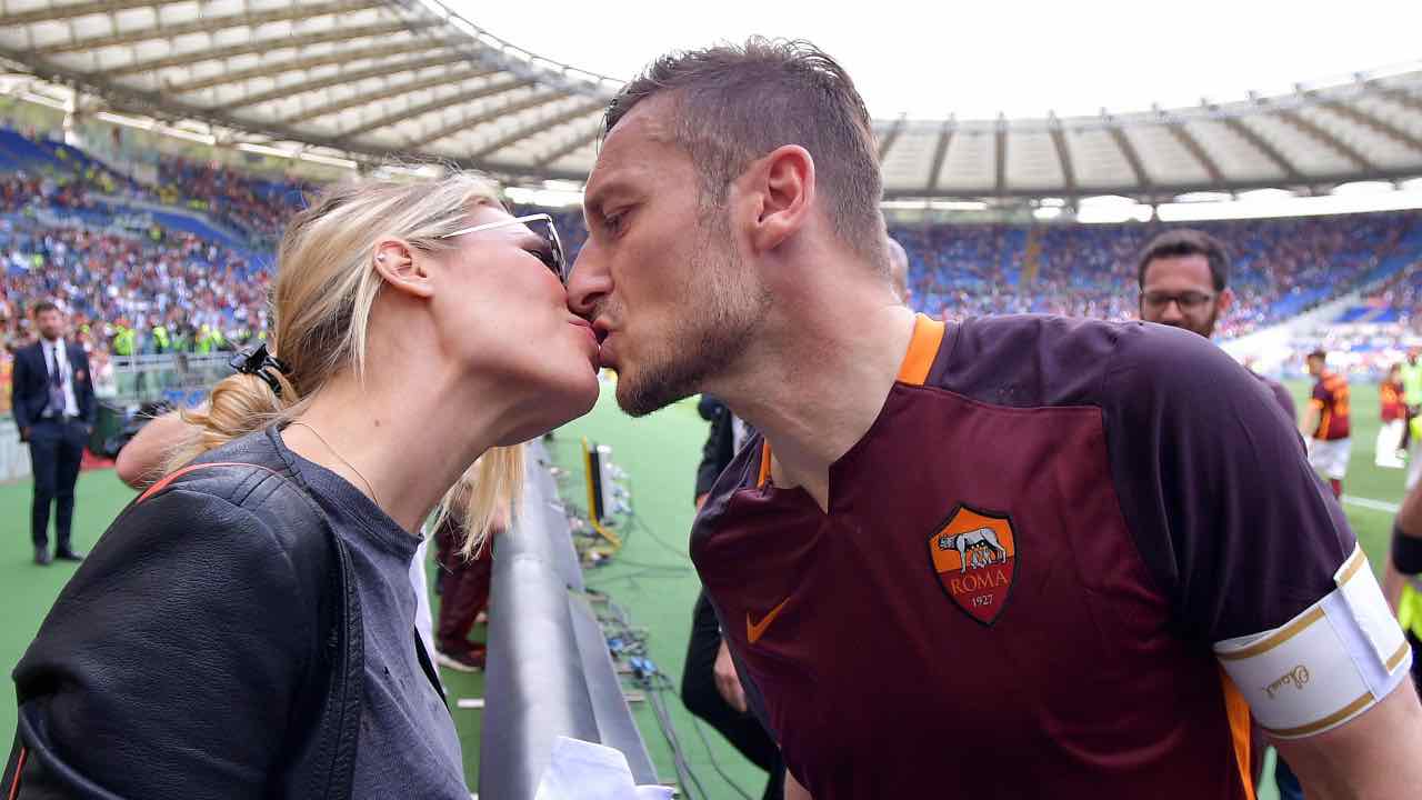 Francesco Totti e Ilary Blasi