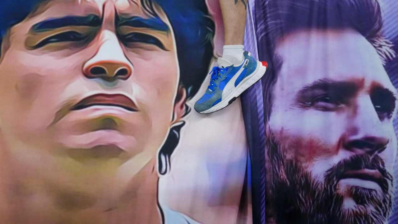 Maradona Messi ilcalcioignorante 20221214
