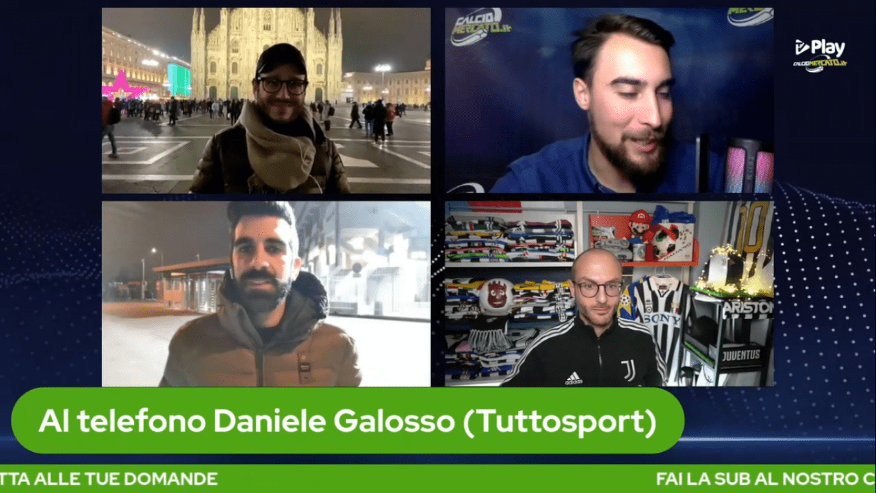Daniele Galosso sulla Juventus
