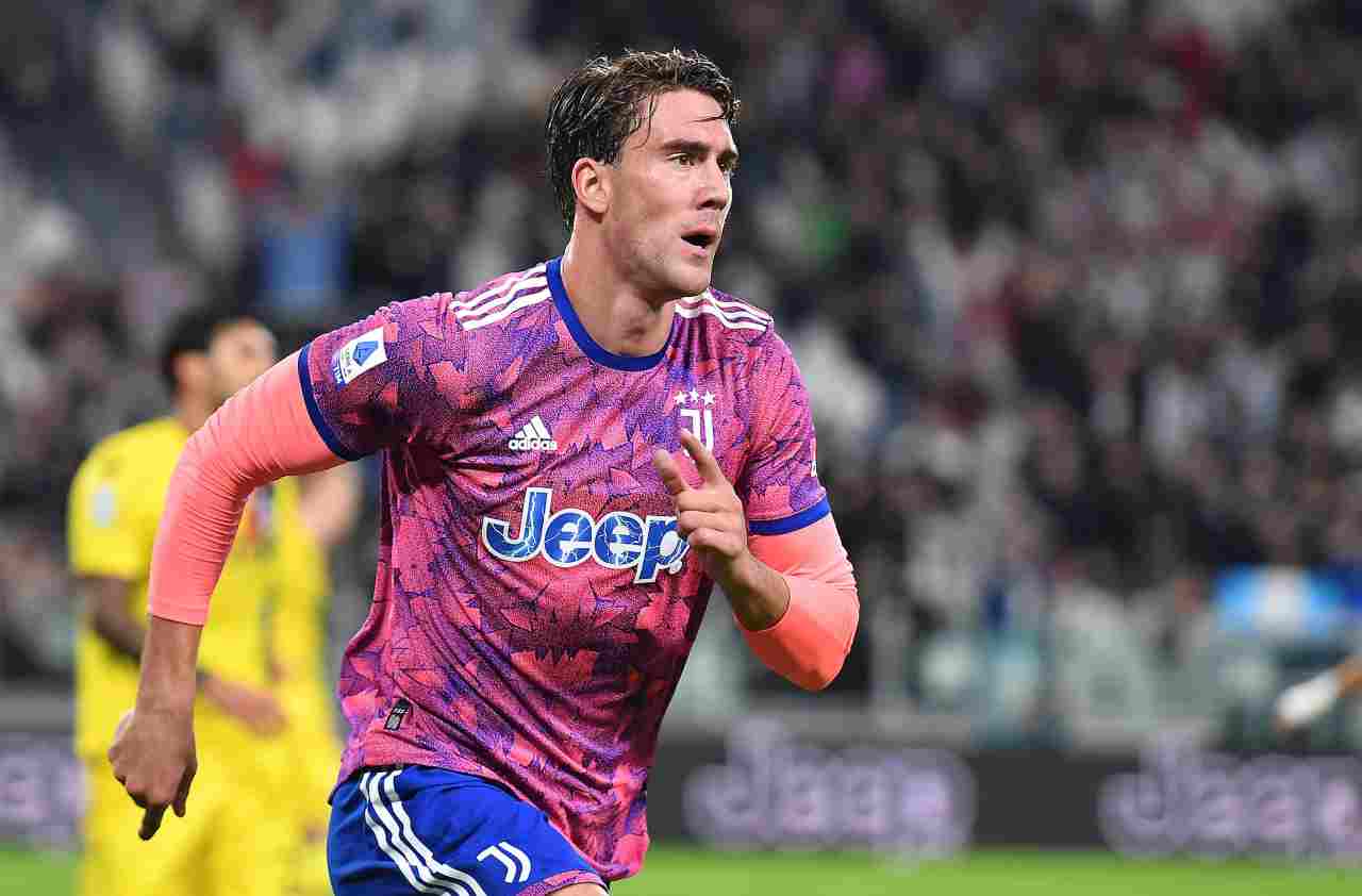 Dusan Vlahovic attaccante della Juventus al centro di diverse trattative di mercato ilcalcioignorante 13 gennaio 2023