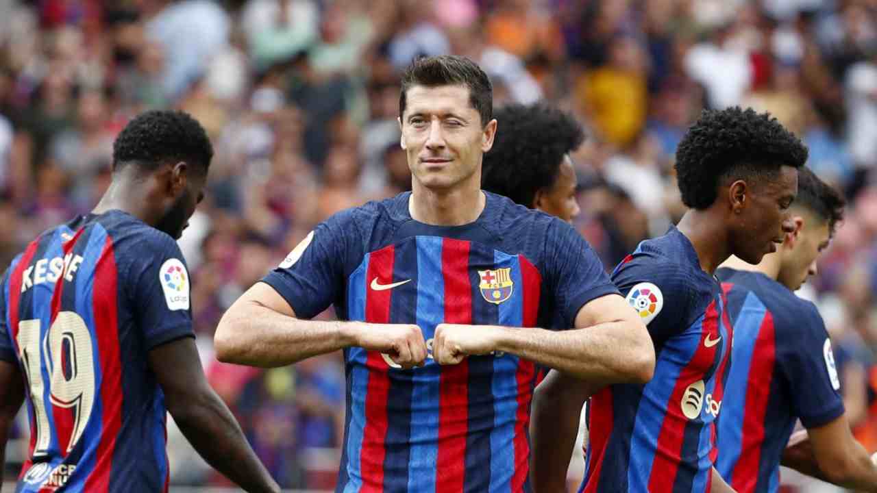 Lewandowski Barcellona ilcalcioignorante 20230104