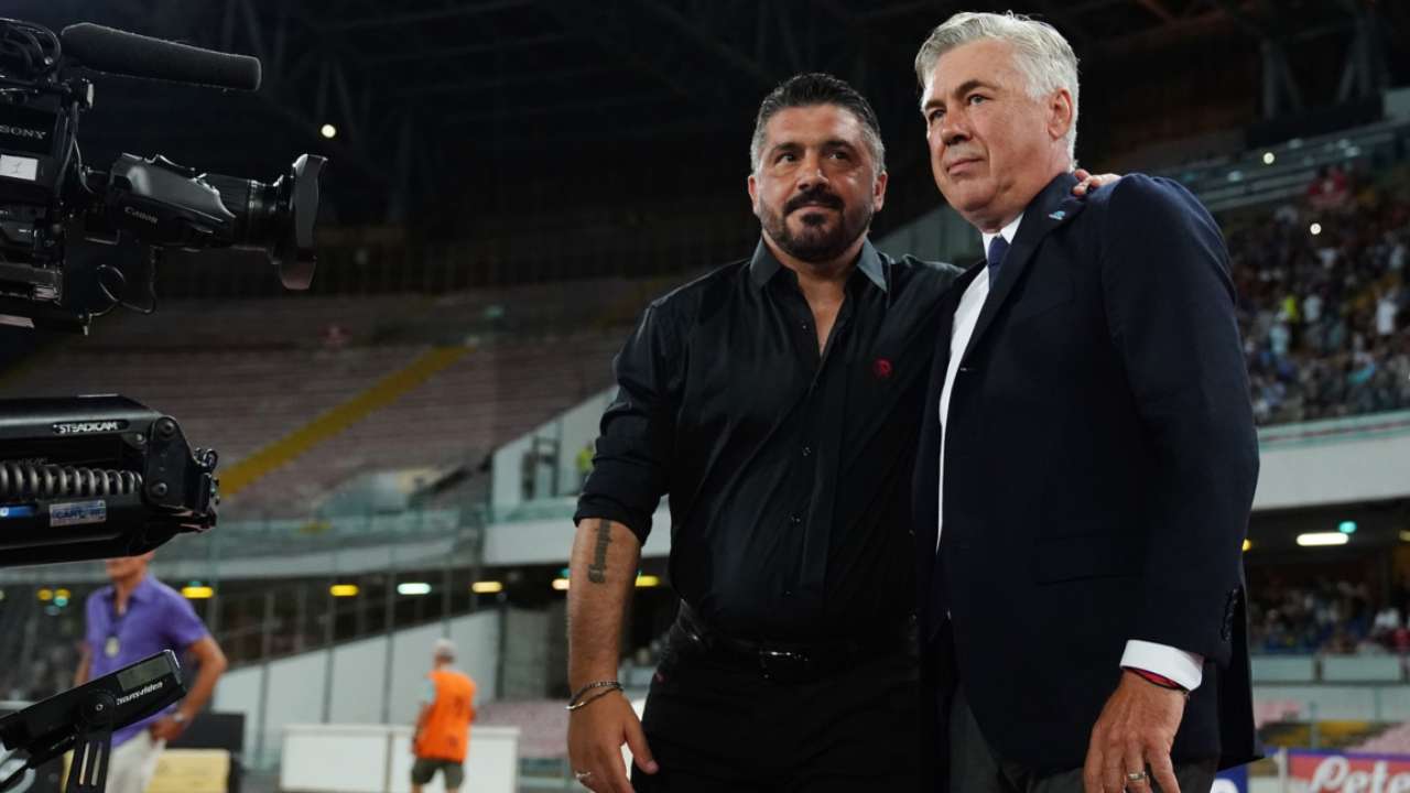 Gattuso e Ancelotti - ilcalcioignorante 120123