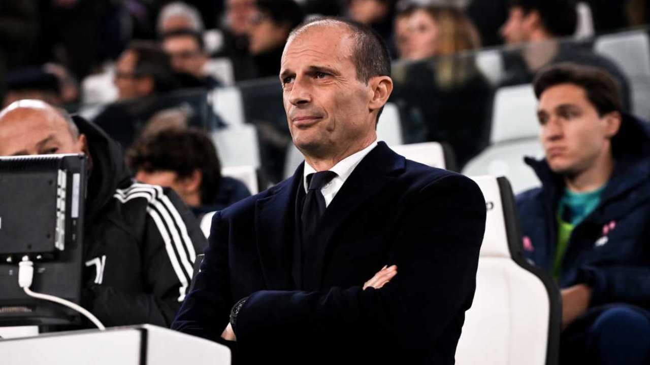 Allegri in panchina