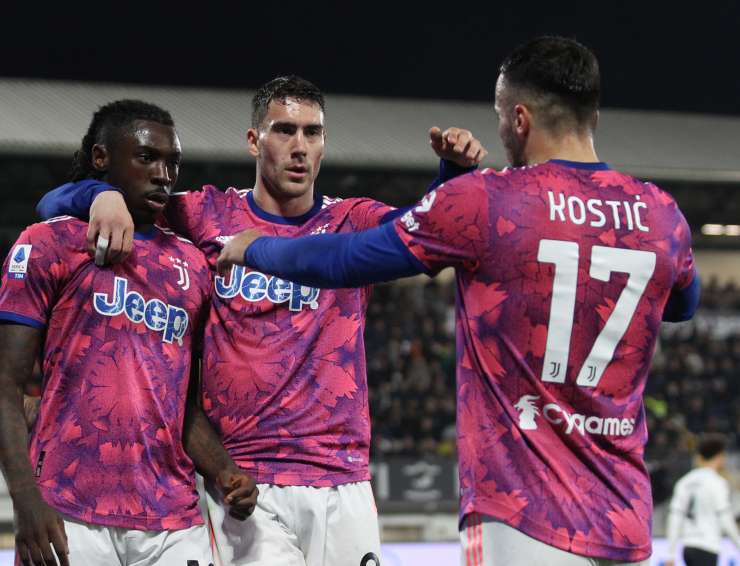 Kean, Kostic e Vlahovic