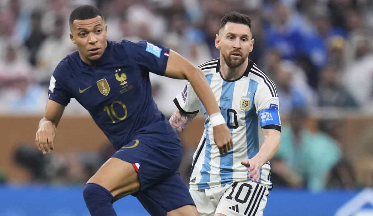 messi-mbappé di fronte nella finale di coppa del mondo