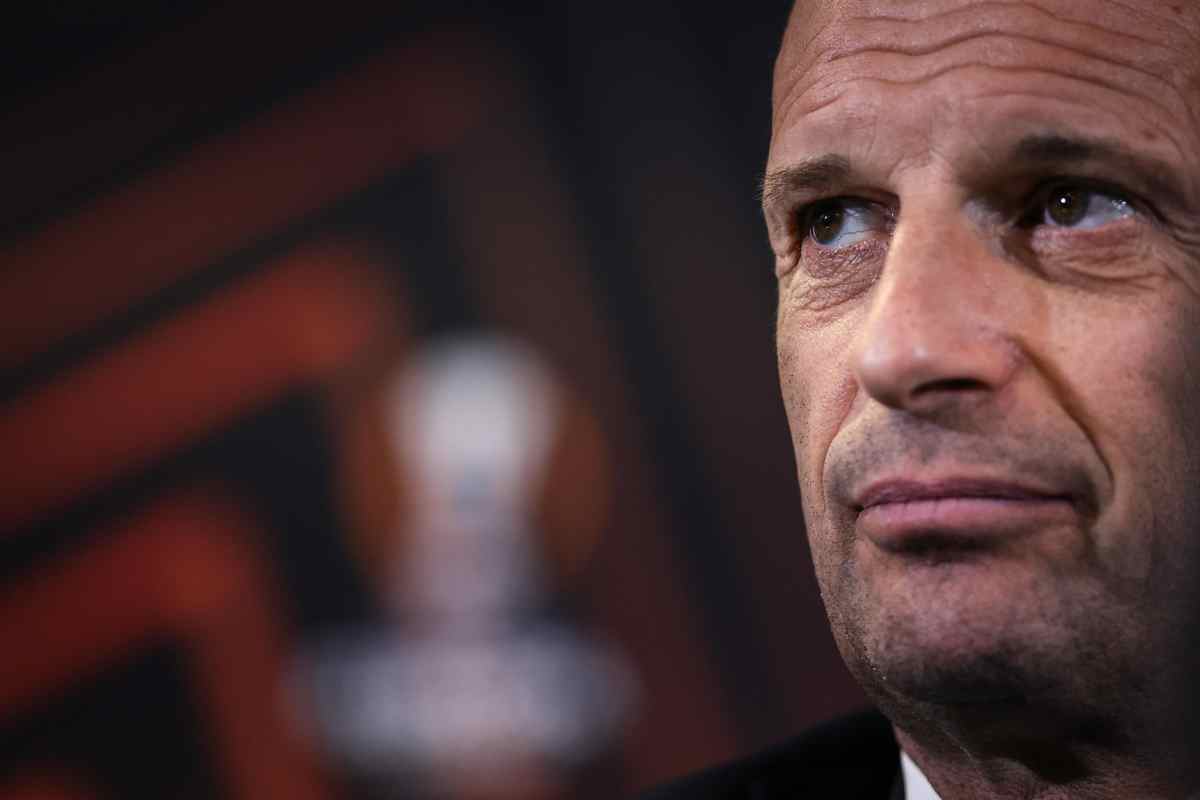 Allegri distrutto in diretta