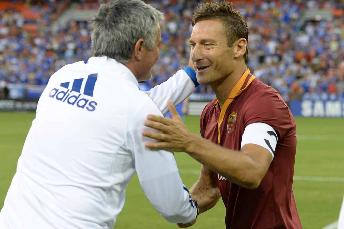 José Mourinho invita Francesco Totti