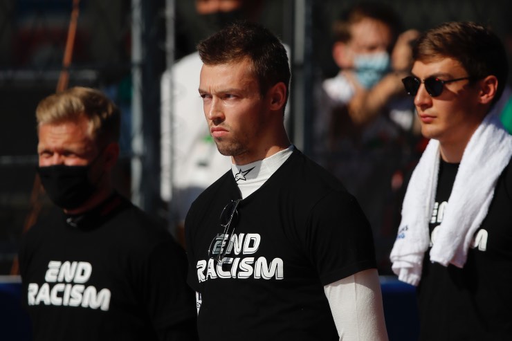 Kvyat contro Verstappen