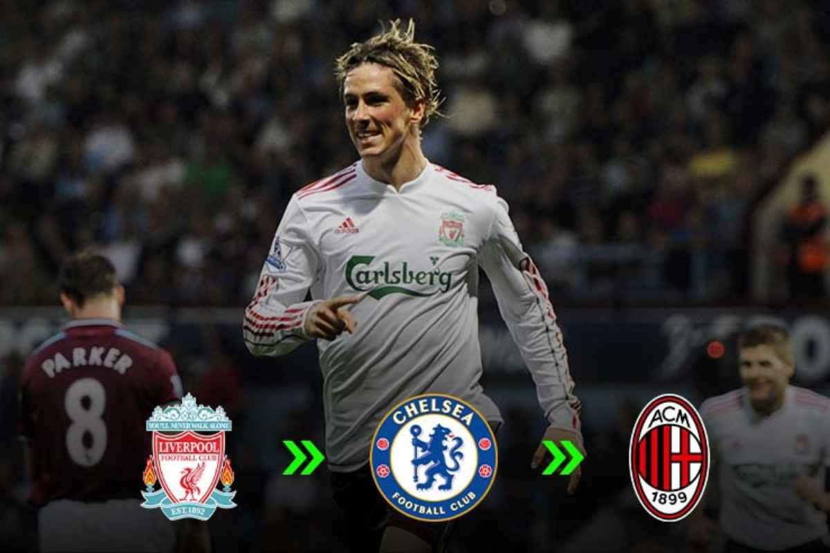 Torres dopo Liverpool e Chelsea va al Milan