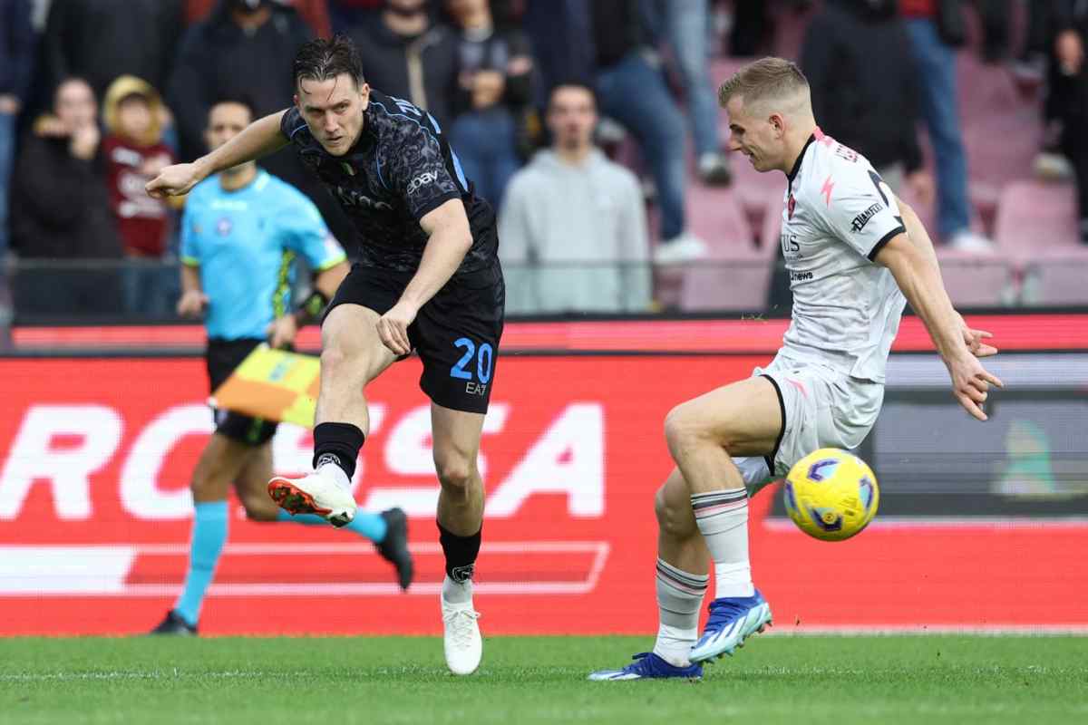 Piotr Zielinski conteso da Juve e Inter