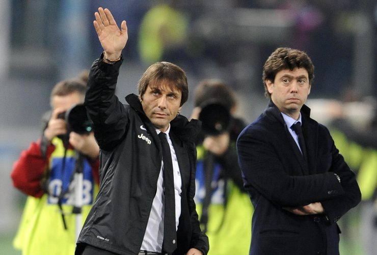 Antonio Conte e Andrea Agnelli 